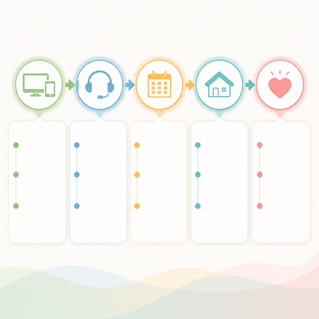 サービスの利用手順